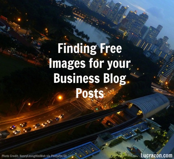 Finding Free Images for Your Business Blog Posts